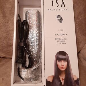 Black Tourmaline Ceramic Flat Iron